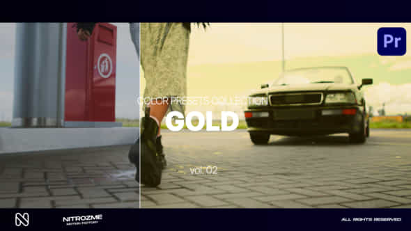 Gold LUT Collection - VideoHive 47632790