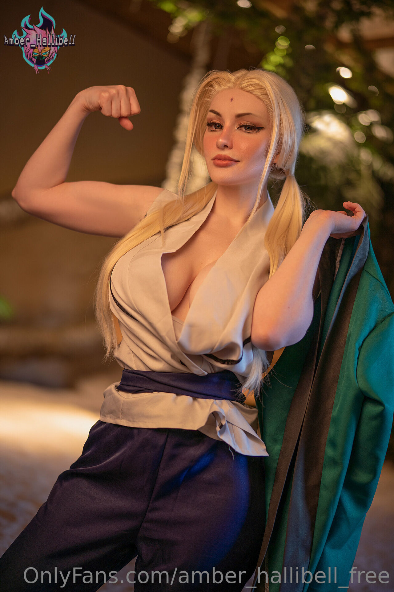 Amber Hallibell as Tsunade - amber_hallibell_free