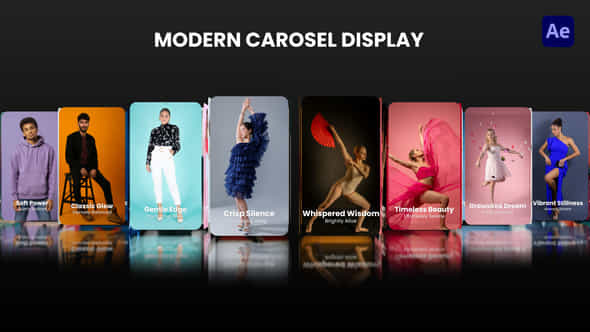 Modern Carousel Display Carousel Product Promo Carousel Portfolio - VideoHive 58999324