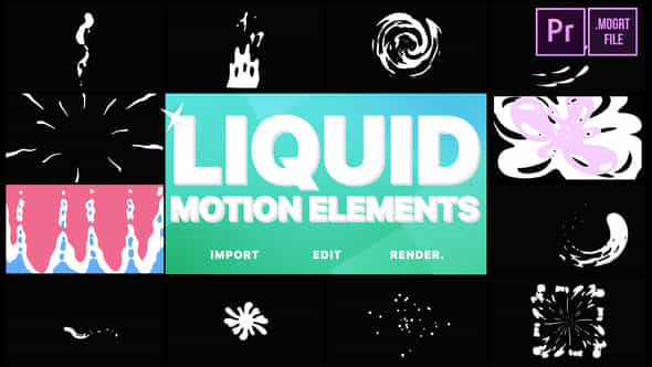 Liquid Motion Elements - VideoHive 22824269