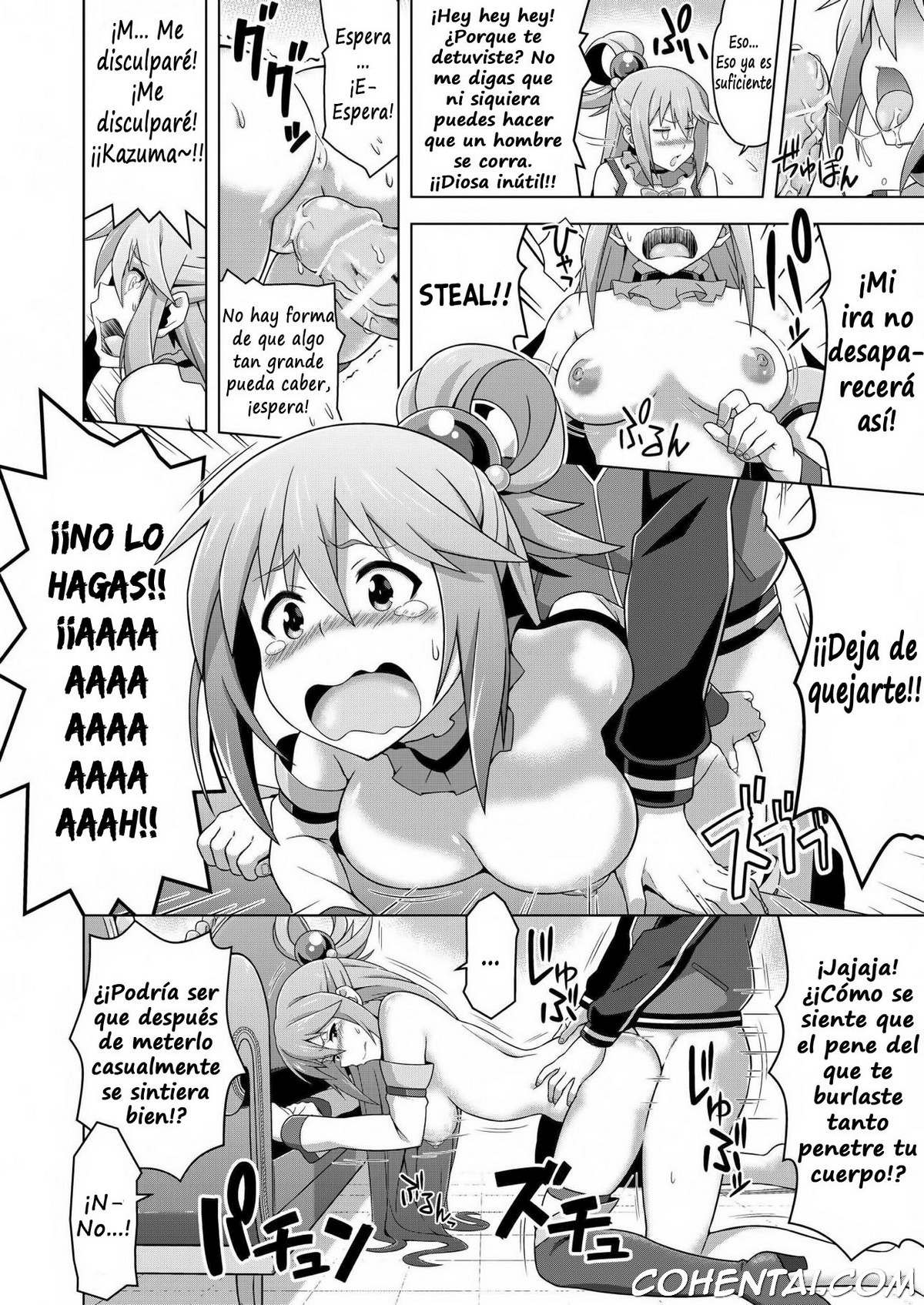 Kono Subarashii Boukensha ni Kairaku o! (Kono Subarashii Sekai ni Syukufuku o!) xxx comics manga porno doujin hentai español sexo 