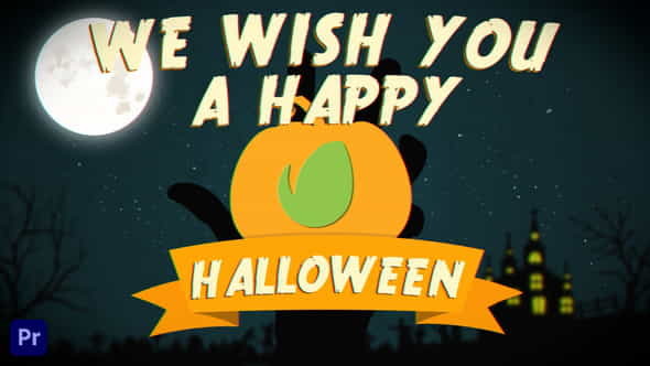 Halloween Logo | For Premiere - VideoHive 28812421