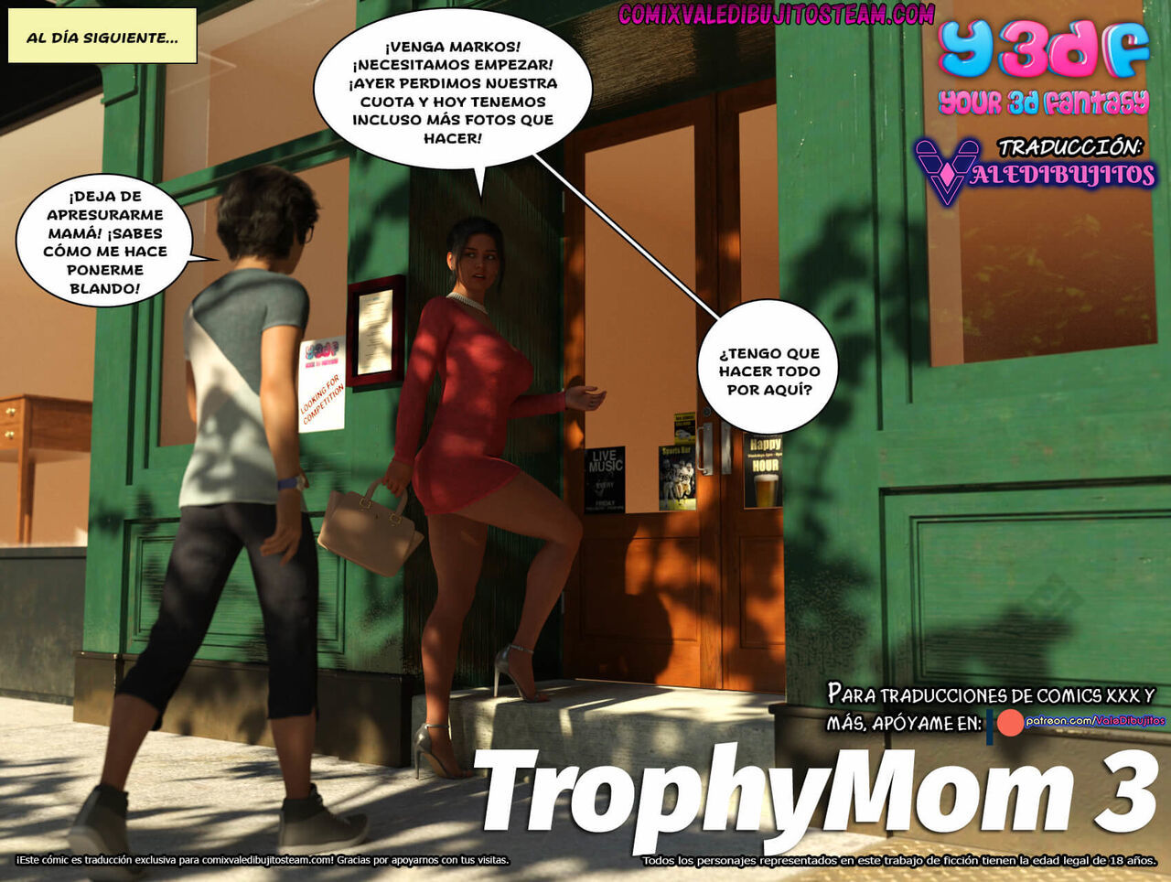 [Y3DF] Trophy Mom 1-3 [Spanish] [VALHALLA]