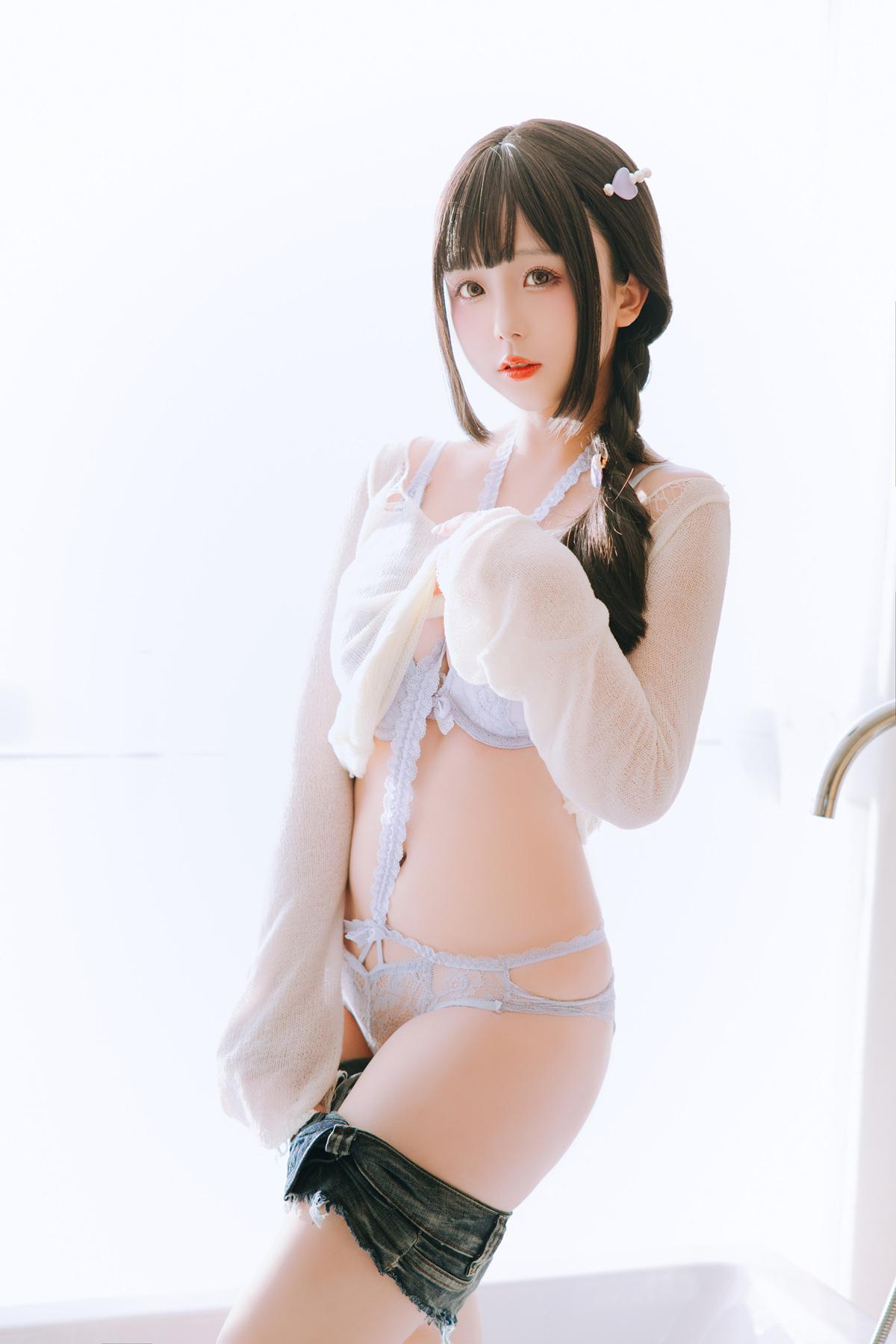 Cosplay Rinaijiao日奈娇 牛仔裤人妻 Set.01(27)