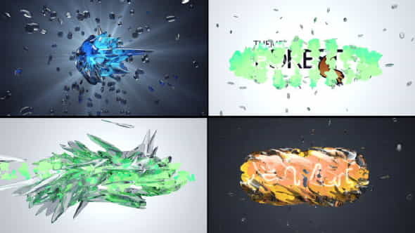 Glass Logo - VideoHive 11727099