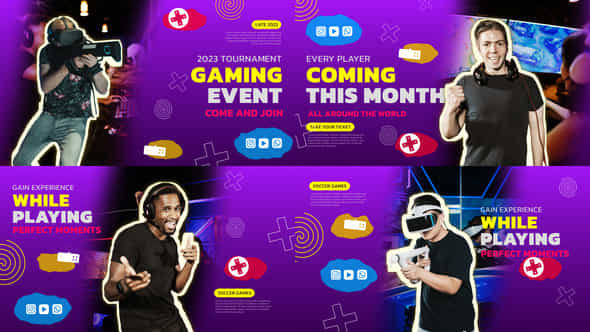 Gaming Event Promo - VideoHive 47541960
