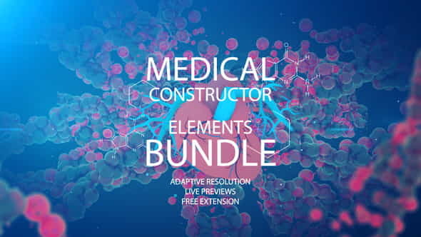 Medical Constructor Elements Bundle - VideoHive 37142546