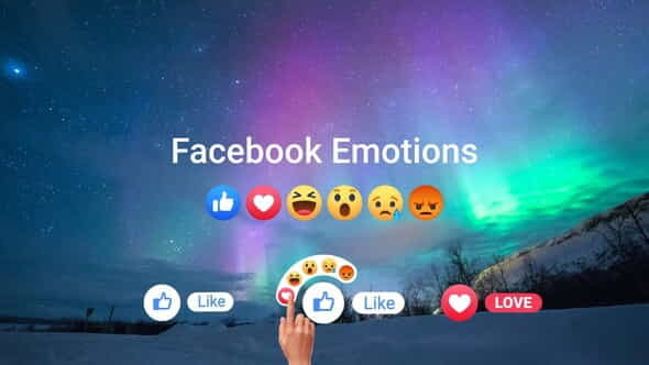 Facebook Like Reactions - VideoHive 35410888