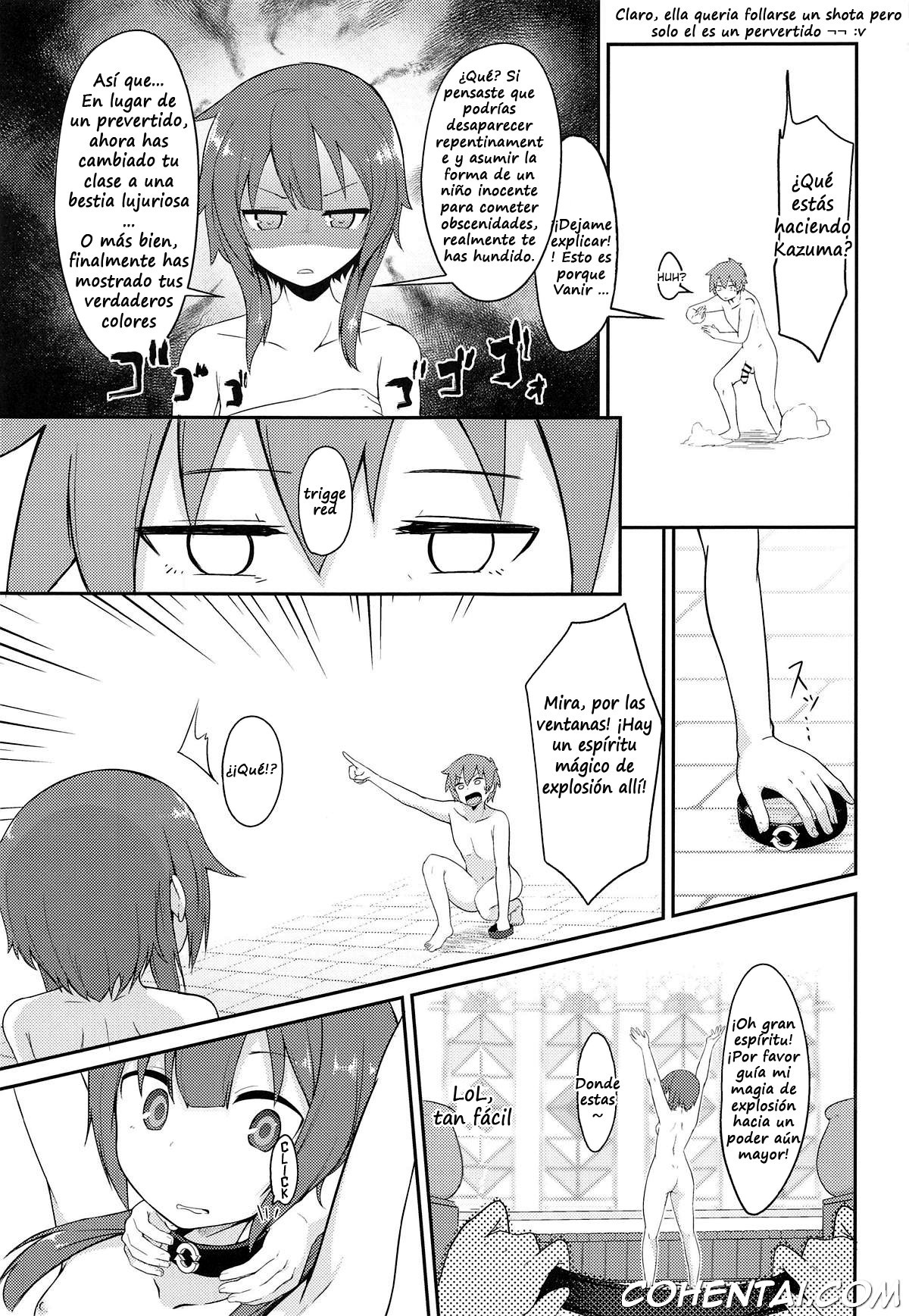 [Kinkyuu Quest] Lolikko Megumin o Kouryaku Seyo! (Kono Subarashii Sekai ni Syukufuku o!) xxx comics manga porno doujin hentai español sexo 