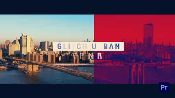 Glitch Urban Opener For Premiere - VideoHive 35202402