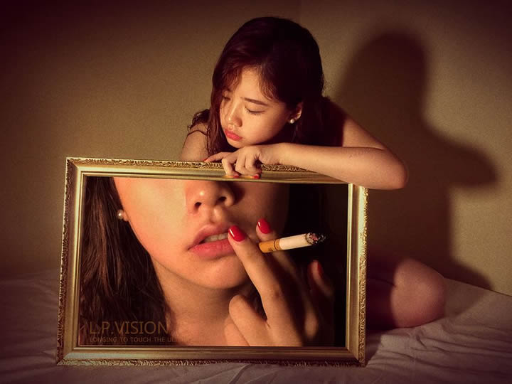 Photographer L.P.VISION produces no holy light human photo 8 5