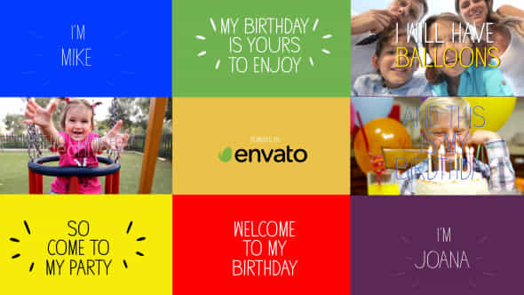 Birthday Invitation - VideoHive 8097933