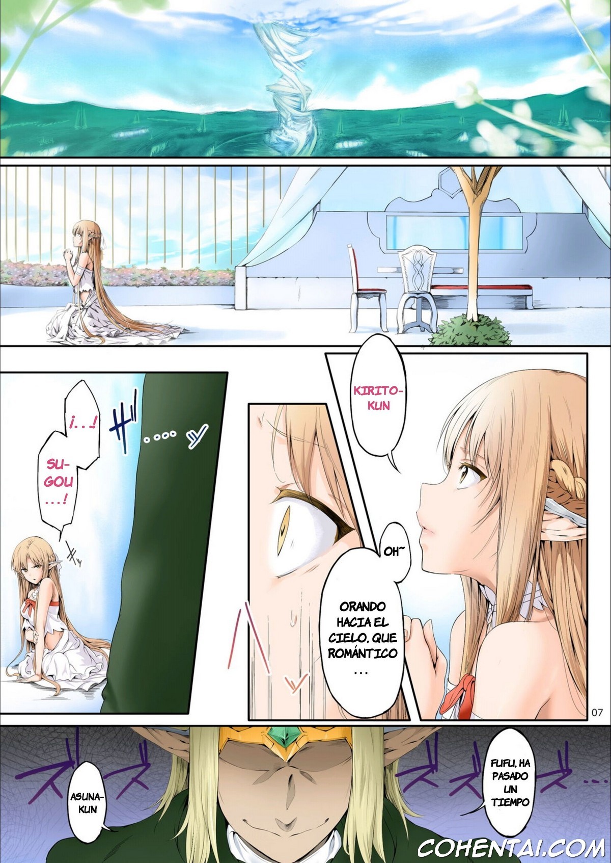 Asunama (Sword Art Online) xxx comics manga porno doujin hentai español sexo Asuna Yuuki Sword Art Online