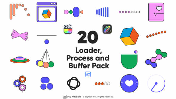 Loader Process And Buffer Pack For Final Cut Pro X - VideoHive 49764075