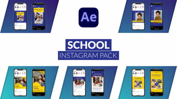 School Instagram Pack for After - VideoHive 36872824