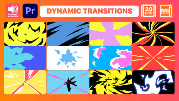 Dynamic Transitions - VideoHive 30503831