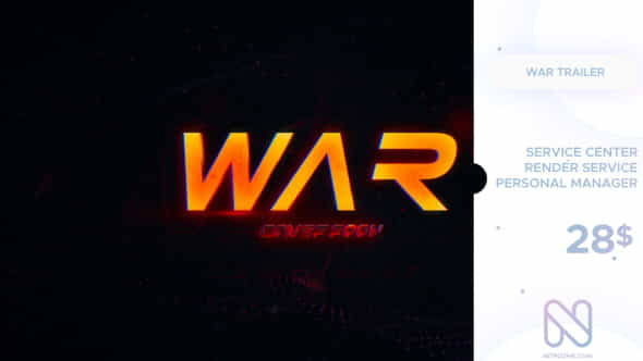 War Trailer - VideoHive 21203027