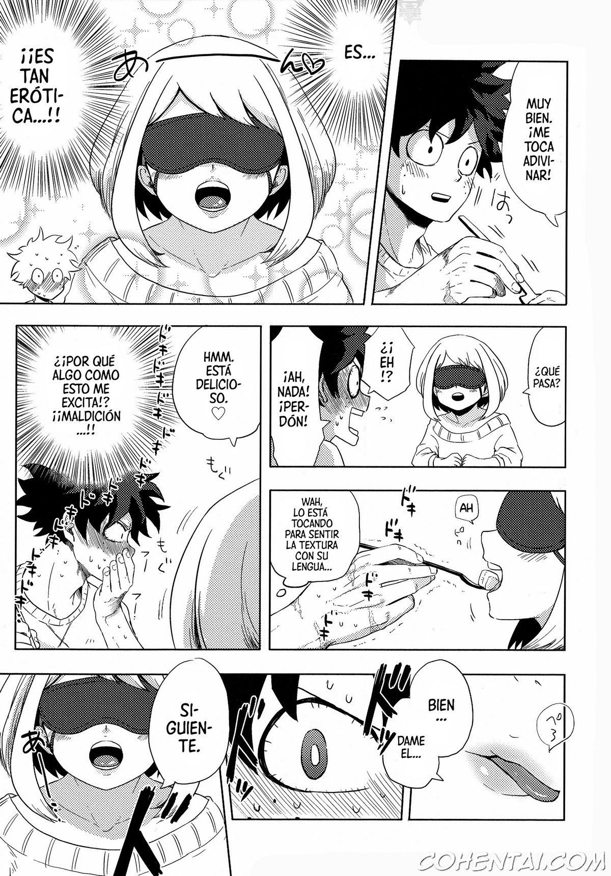 Mekakushi Tea Time (Boku no Hero Academia) xxx comics manga porno doujin hentai español sexo 