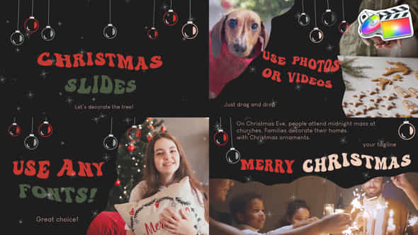 Christmas Greeting Scenes - VideoHive 42343466