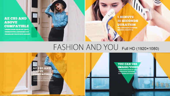Fashion And You - VideoHive 10853171