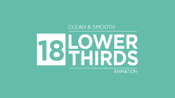 Lower Thirds - VideoHive 20633452