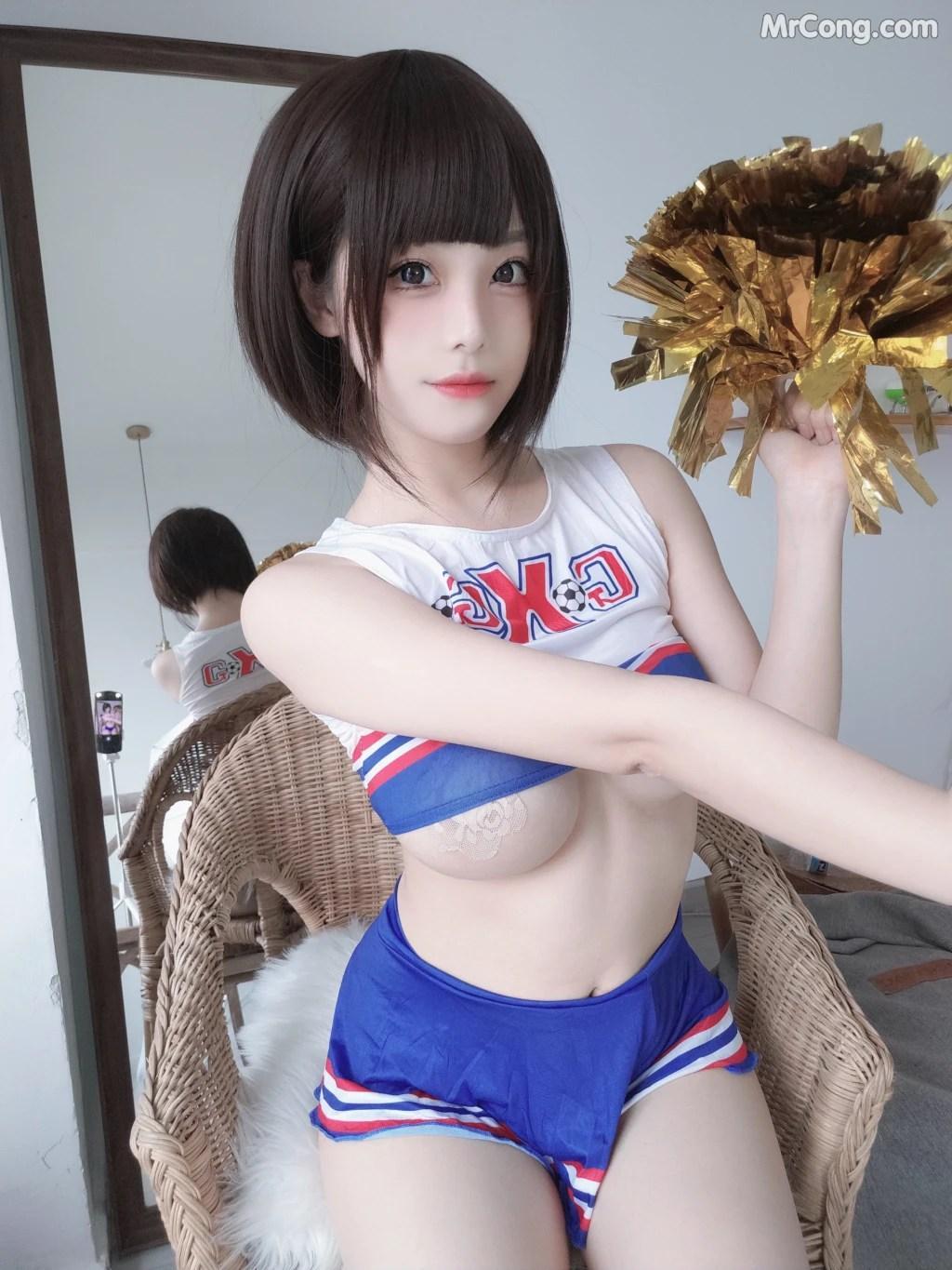 Coser@蜜汁猫裘 Vol.097: 足球宝贝 (37 photos )(21)