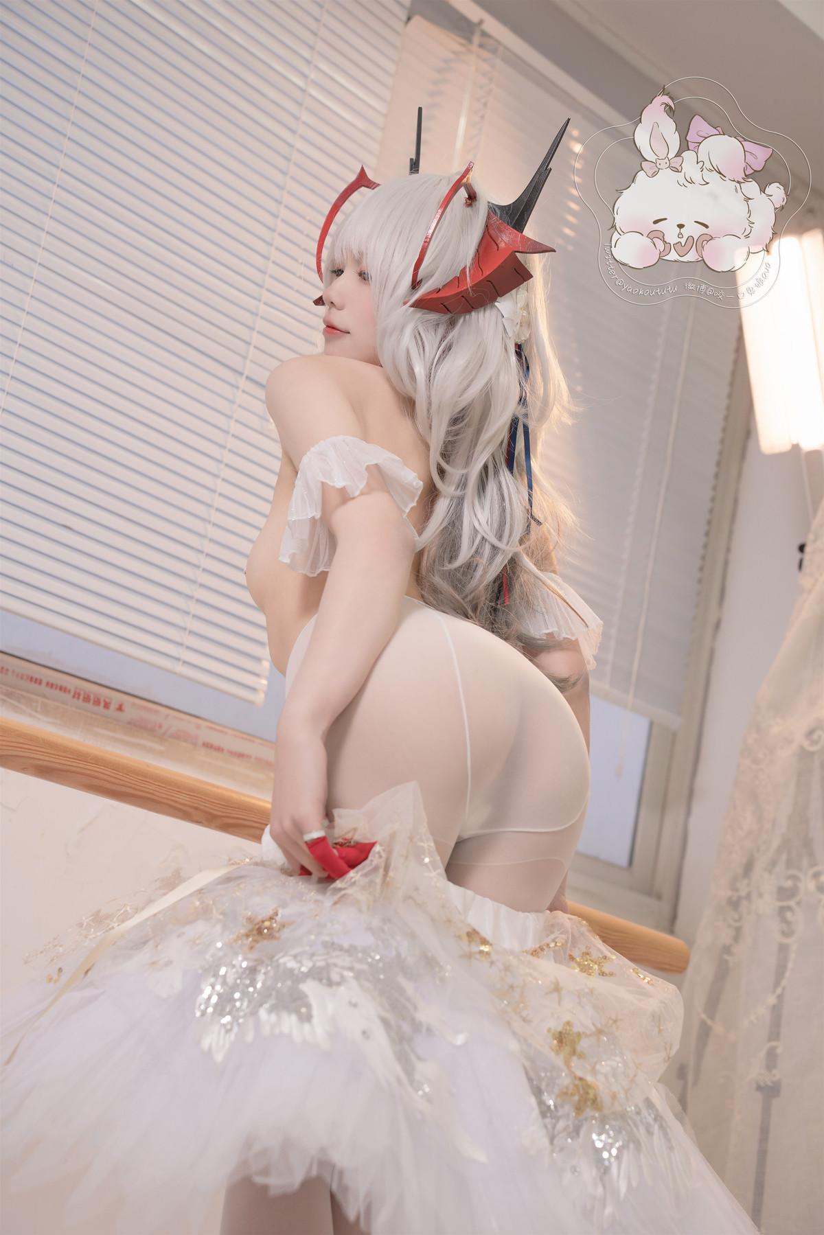 Cosplay 咬一口兔娘 天鹅之舞(33)