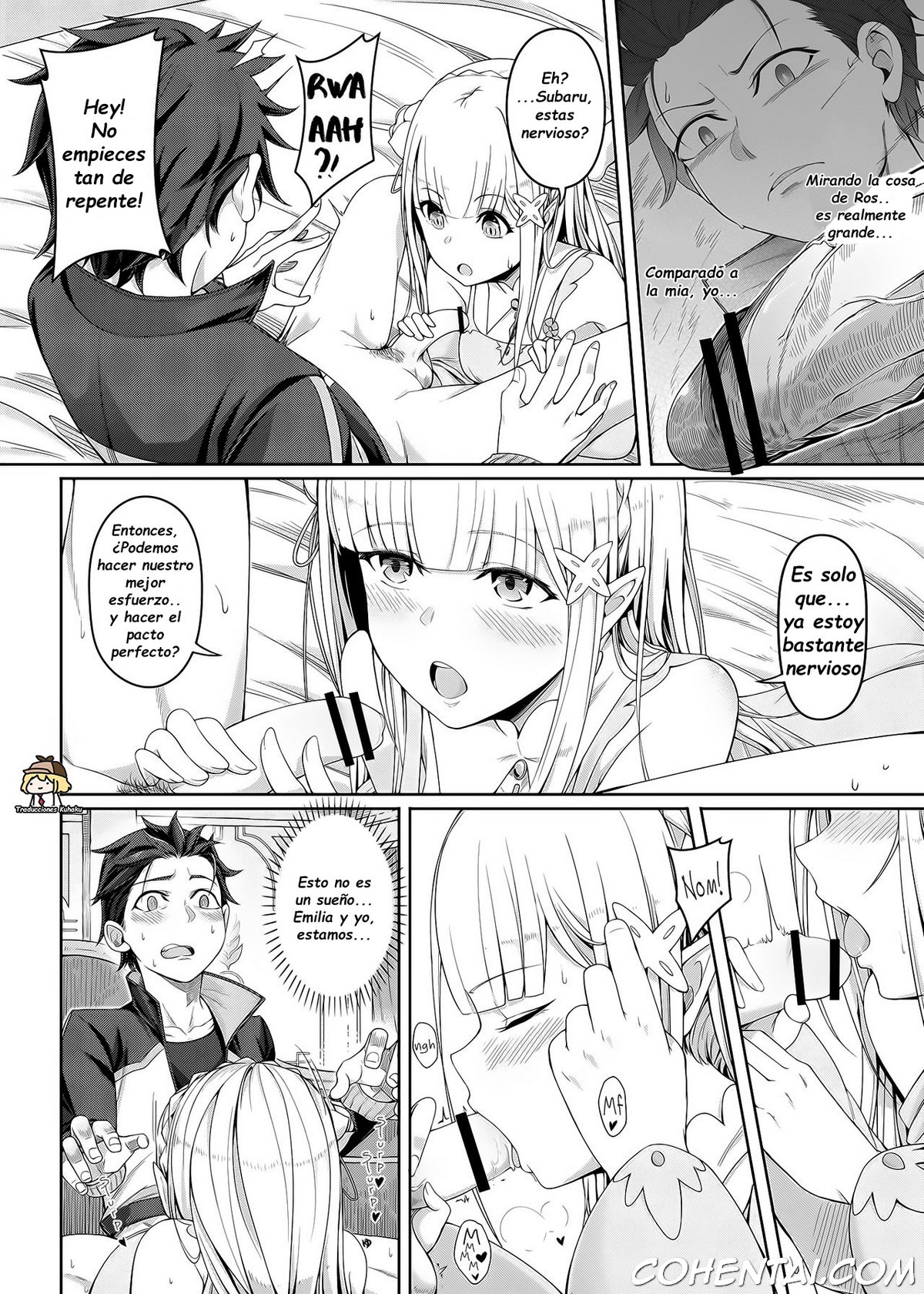 Jishou Kishidou (Re:Zero kara Hajimeru Isekai Seikatsu) xxx comics manga porno doujin hentai español sexo 