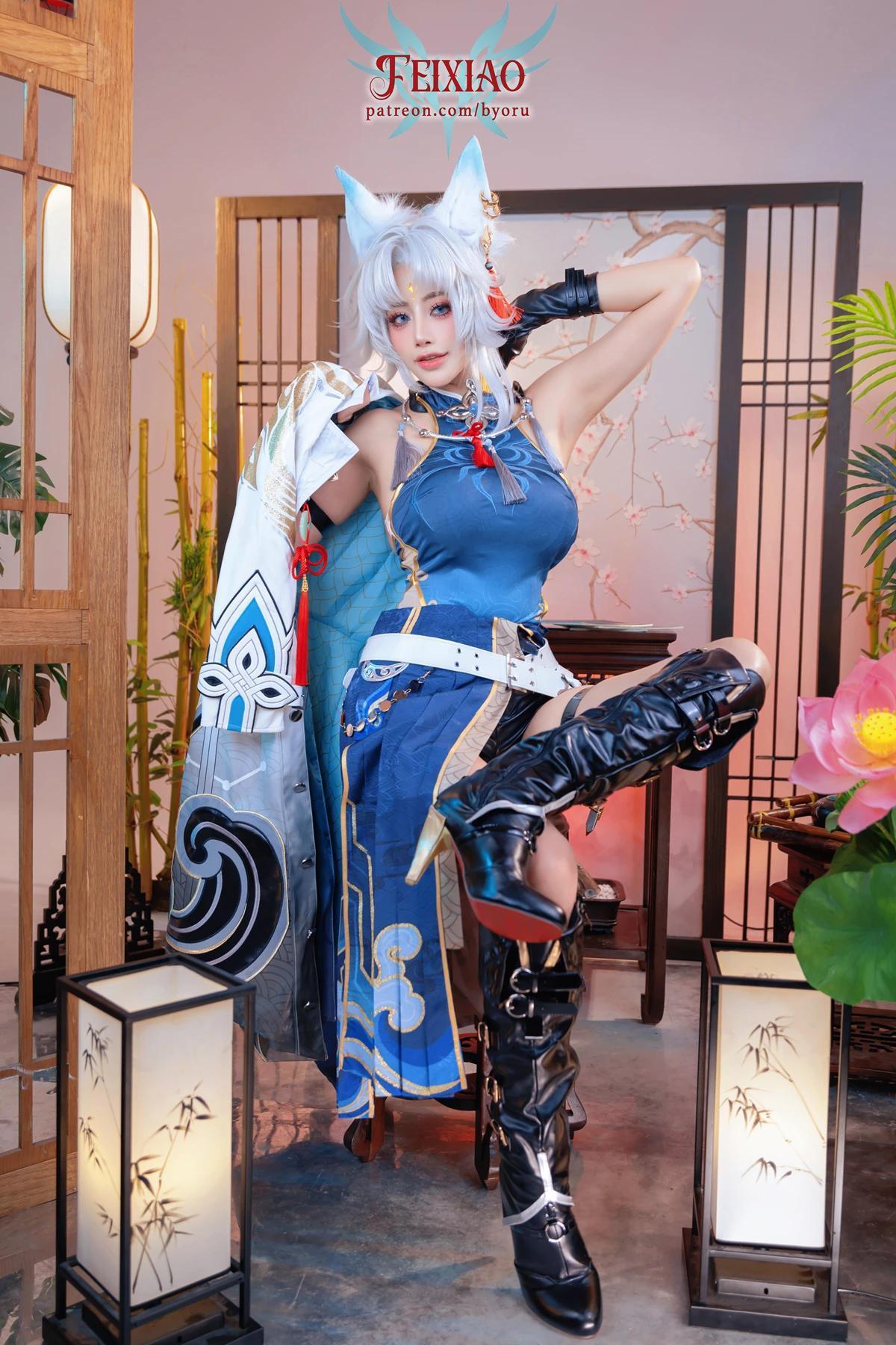 Cosplay 日本性感萝莉Byoru – Feixiao(4)