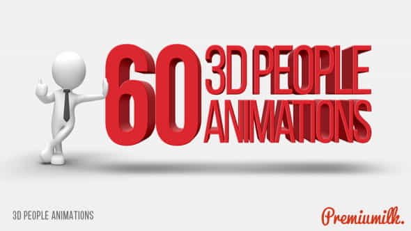 3D People Animations - VideoHive 14993131