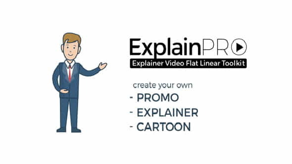 ExplainPRO. Explainer Video Flat Linear - VideoHive 21033097