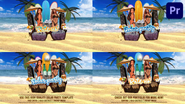 Solar Party - VideoHive 46464540