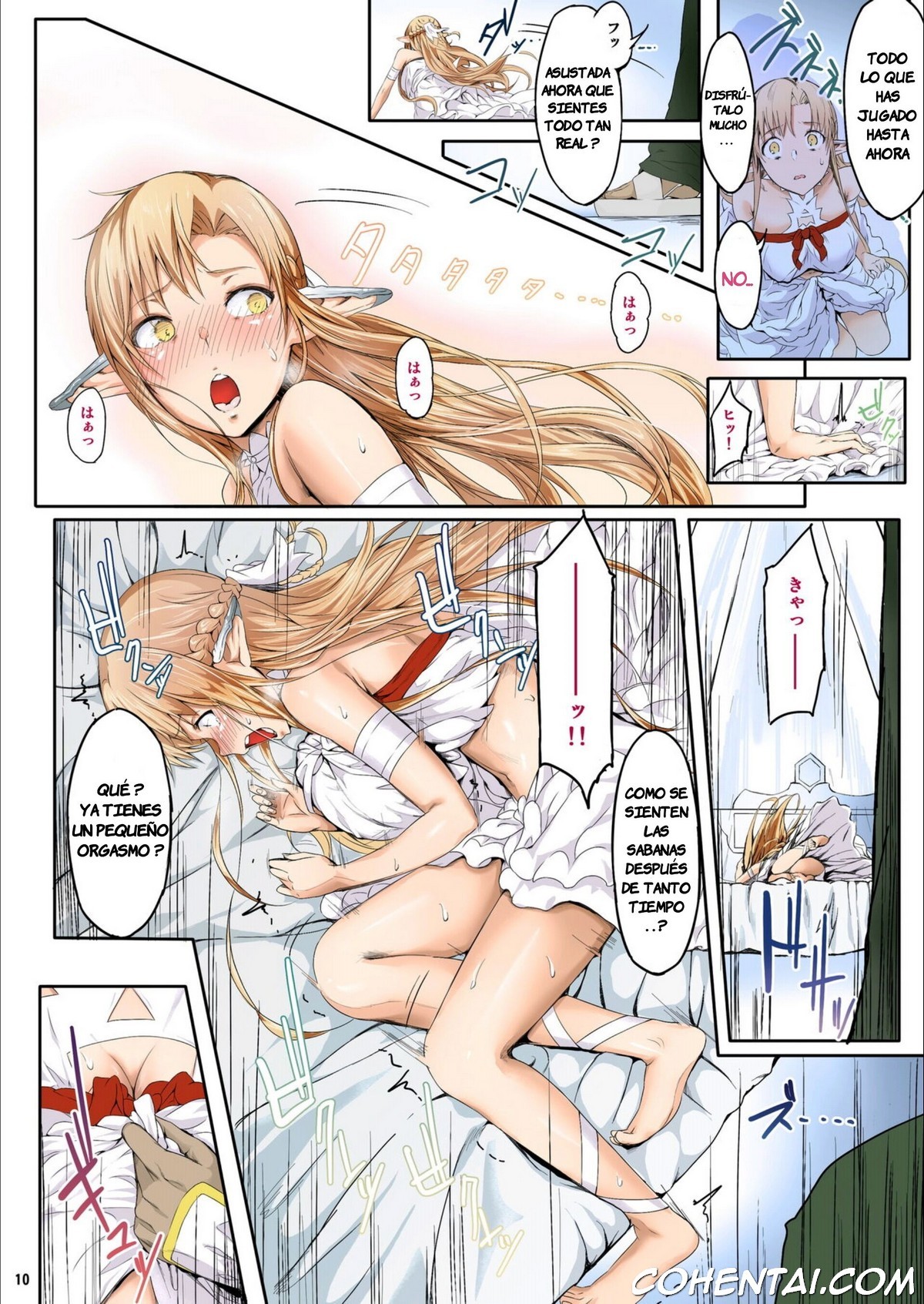 Asunama (Sword Art Online) xxx comics manga porno doujin hentai español sexo Asuna Yuuki Sword Art Online