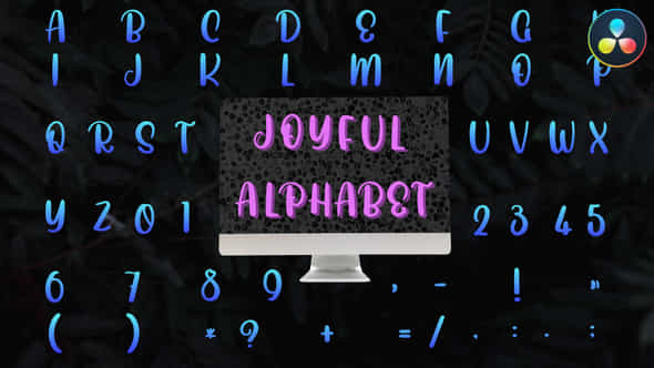 Joyful Alphabet - VideoHive 36758731