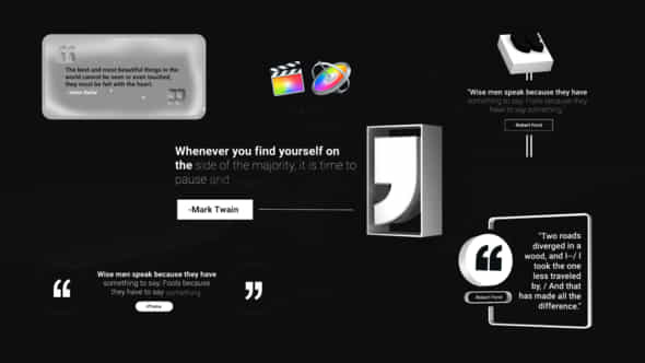 Unique Quote Titles - VideoHive 29366303