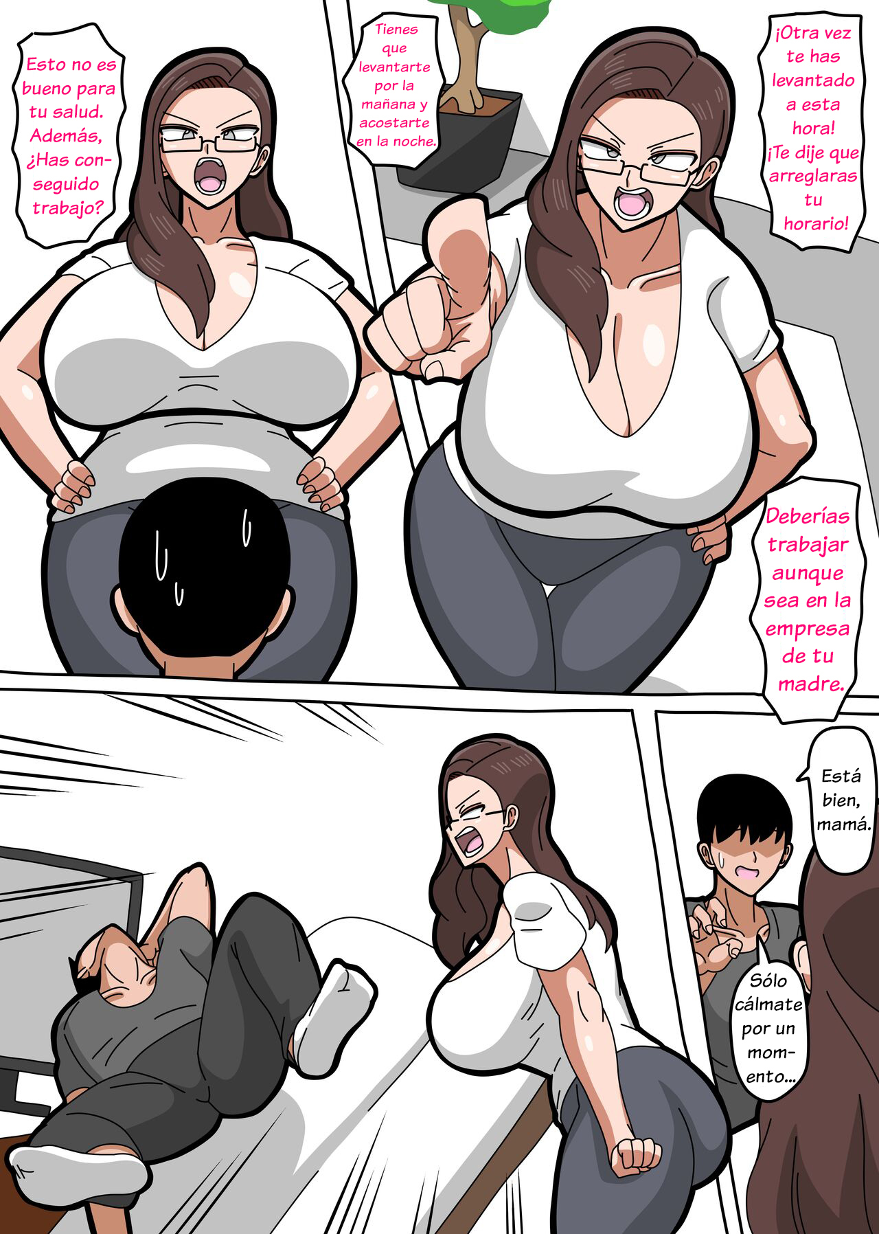 [18master] Kaa-san wa Onna Shachou  Mi madre es la Presidenta [Spanish] [Skar2B]