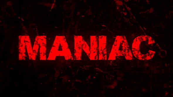 Maniac Grunge Opener - VideoHive 23628028