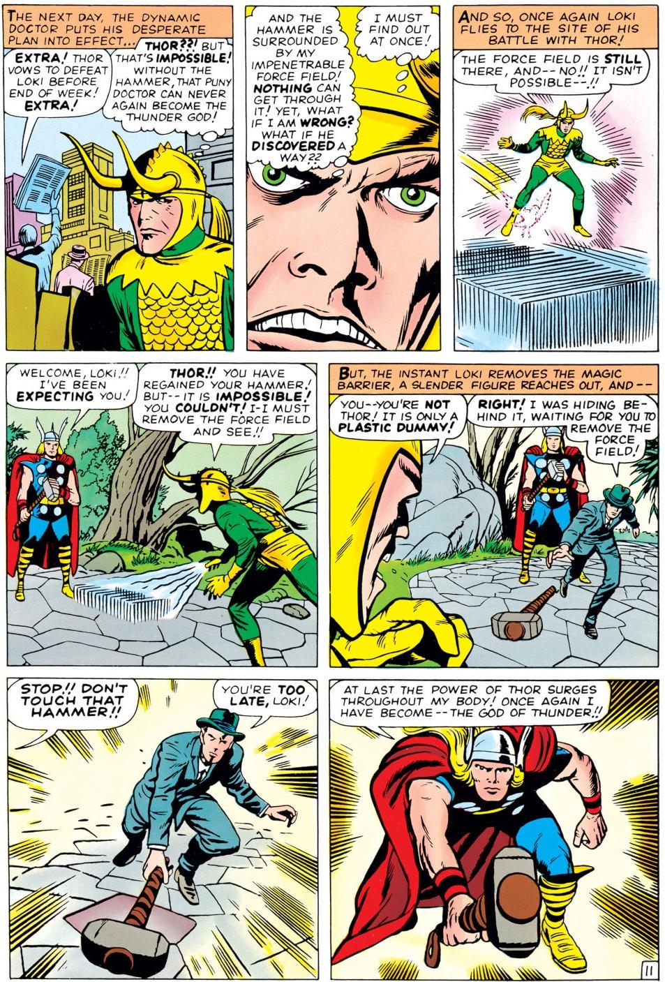 I PRIMI CINQUE NUMERI ITALIANI DE IL MITICO THOR
