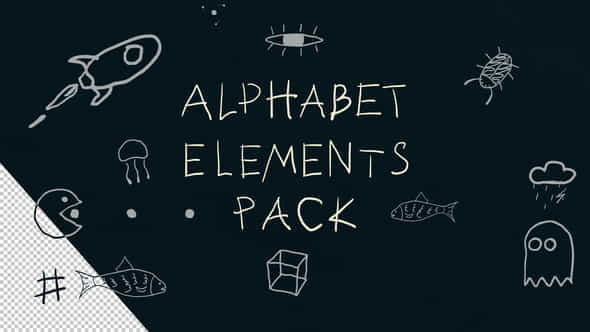 Alphabet Elements - VideoHive 25752244