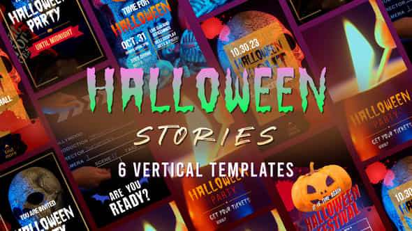 Creepy Halloween Stories - VideoHive 48533105