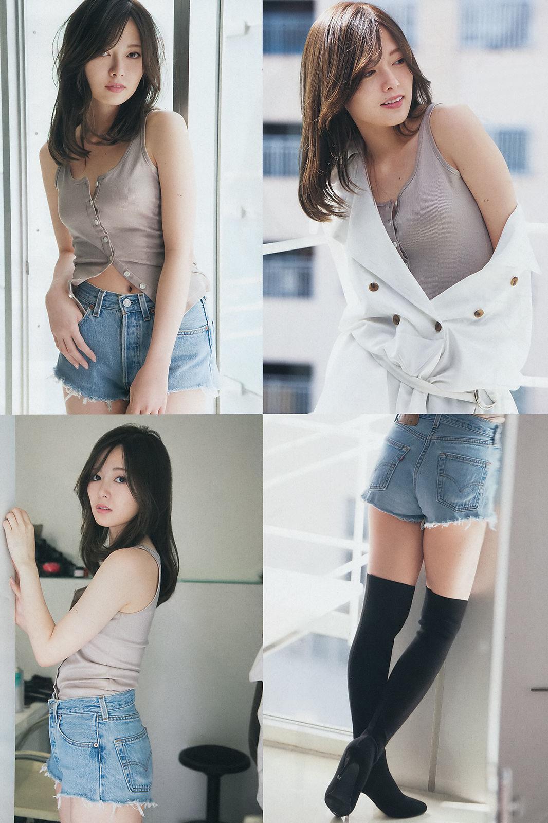 [Weekly Big Comic Spirits] 白石麻衣 モトーラ世理奈 2018年No.20 写真杂志(3)