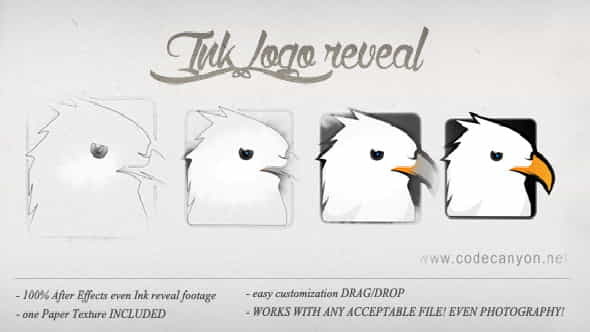 Logo Ink Reveal - VideoHive 7340258