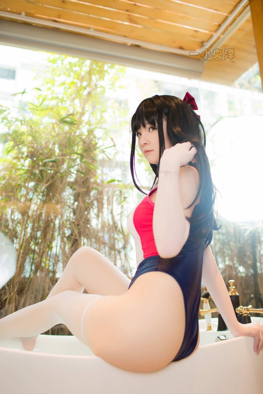 Coser @ 一 小 央 泽 (yixiaoyangze): 泳衣 (33 photos + 6 videos)