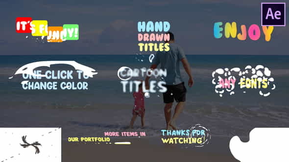 Fun Titles | After Effects - VideoHive 24471077