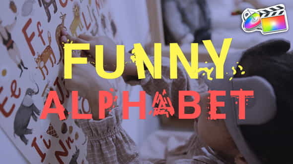 Funny Alphabet | FCPX - VideoHive 25893162