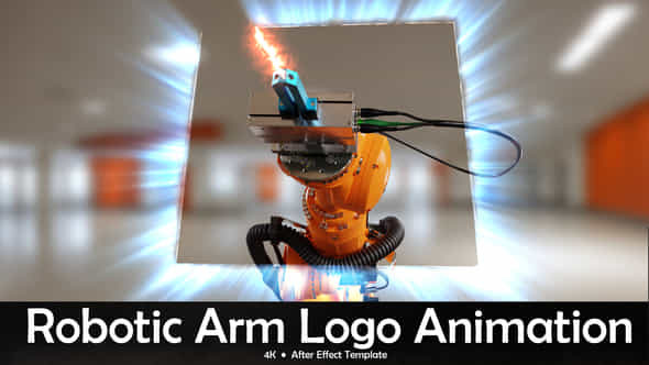 Robotic Arm Logo - VideoHive 44827049