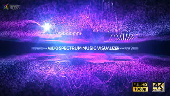 Audio Spectrum Music Visualizer - VideoHive 18738902