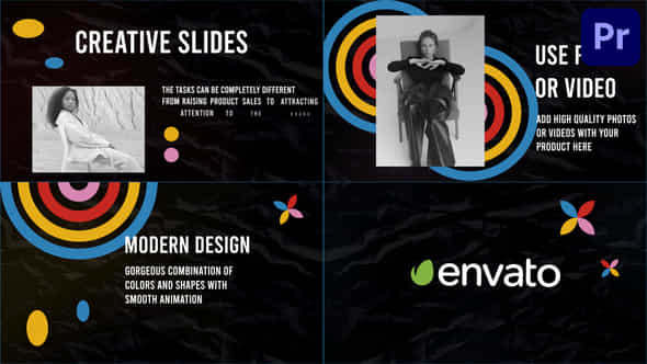 Geometric Modern Slides - VideoHive 46682138