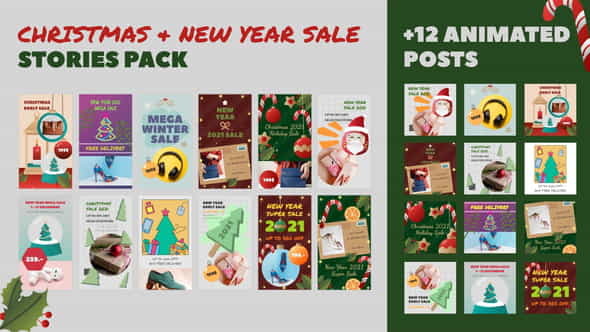 Christmas and New Year Sale - VideoHive 29606734