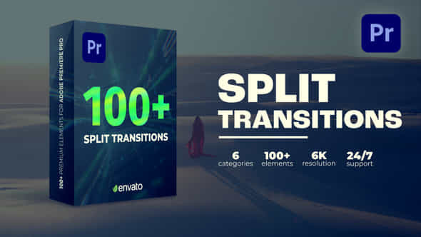 Split Transitions - VideoHive 39441455